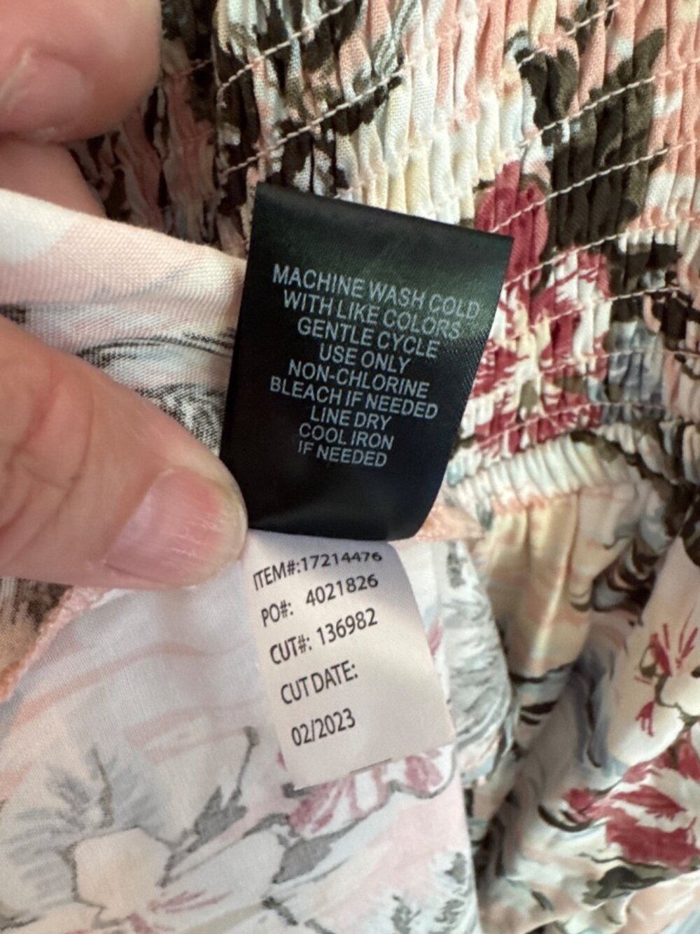 Torrid Off The shoulder Short Sleeve Tropical Maxi Length Dress Size 2 (2X) - Picture 7 of 9